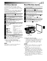 Предварительный просмотр 45 страницы JVC GR-DVL512 Instructions Manual