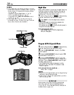 Предварительный просмотр 38 страницы JVC GR-DVL920 Instructions Manual