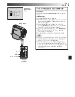 Предварительный просмотр 71 страницы JVC GR-DVL9700 Instructions Manual