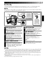 Preview for 19 page of JVC GR-DVM1 Instructions Manual