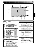 Preview for 75 page of JVC GR-DVM1 Instructions Manual