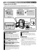 Preview for 40 page of JVC GR-DVM1D (French) Mode D'Emploi