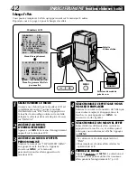 Preview for 42 page of JVC GR-DVM1D (French) Mode D'Emploi