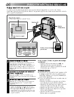 Preview for 46 page of JVC GR-DVM1D (French) Mode D'Emploi