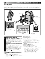 Preview for 48 page of JVC GR-DVM1D (French) Mode D'Emploi