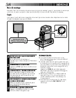 Preview for 58 page of JVC GR-DVM1D (French) Mode D'Emploi