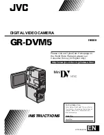 Предварительный просмотр 1 страницы JVC GR-DVM5 Instructions Manual