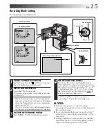 Предварительный просмотр 15 страницы JVC GR-DVM5 Instructions Manual