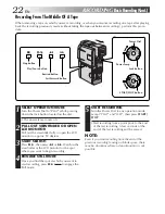 Предварительный просмотр 22 страницы JVC GR-DVM5 Instructions Manual