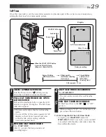 Предварительный просмотр 29 страницы JVC GR-DVM5 Instructions Manual