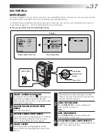 Предварительный просмотр 37 страницы JVC GR-DVM5 Instructions Manual