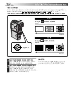 Предварительный просмотр 38 страницы JVC GR-DVM5 Instructions Manual