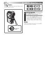 Предварительный просмотр 40 страницы JVC GR-DVM5 Instructions Manual