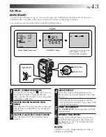 Предварительный просмотр 43 страницы JVC GR-DVM5 Instructions Manual