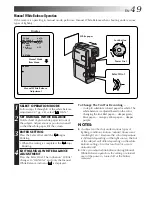 Предварительный просмотр 49 страницы JVC GR-DVM5 Instructions Manual