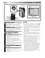 Предварительный просмотр 66 страницы JVC GR-DVM5 Instructions Manual