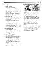 Предварительный просмотр 83 страницы JVC GR-DVM5 Instructions Manual