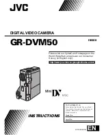 Предварительный просмотр 1 страницы JVC GR-DVM50 Instructions Manual