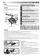 Preview for 8 page of JVC GR-DVM50 Instructions Manual