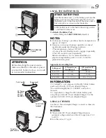 Preview for 9 page of JVC GR-DVM50 Instructions Manual