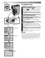 Предварительный просмотр 12 страницы JVC GR-DVM50 Instructions Manual