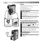 Предварительный просмотр 16 страницы JVC GR-DVM50 Instructions Manual