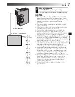 Предварительный просмотр 17 страницы JVC GR-DVM50 Instructions Manual