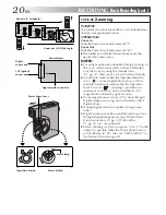 Предварительный просмотр 20 страницы JVC GR-DVM50 Instructions Manual