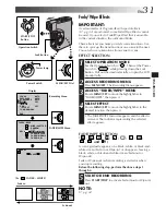 Предварительный просмотр 31 страницы JVC GR-DVM50 Instructions Manual