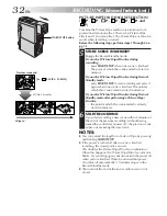 Предварительный просмотр 32 страницы JVC GR-DVM50 Instructions Manual