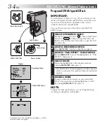 Предварительный просмотр 34 страницы JVC GR-DVM50 Instructions Manual