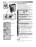 Предварительный просмотр 40 страницы JVC GR-DVM50 Instructions Manual