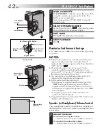 Предварительный просмотр 42 страницы JVC GR-DVM50 Instructions Manual