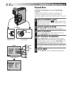 Предварительный просмотр 44 страницы JVC GR-DVM50 Instructions Manual