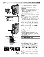 Предварительный просмотр 54 страницы JVC GR-DVM50 Instructions Manual