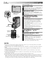 Предварительный просмотр 58 страницы JVC GR-DVM50 Instructions Manual