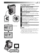 Предварительный просмотр 61 страницы JVC GR-DVM50 Instructions Manual