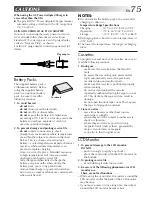 Предварительный просмотр 75 страницы JVC GR-DVM50 Instructions Manual