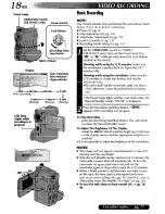 Предварительный просмотр 18 страницы JVC GR-DVM55 Instructions Manual