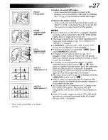 Предварительный просмотр 27 страницы JVC GR-DVM55 Instructions Manual