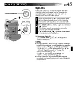 Предварительный просмотр 45 страницы JVC GR-DVM55 Instructions Manual