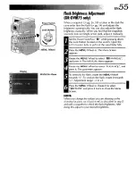 Предварительный просмотр 55 страницы JVC GR-DVM55 Instructions Manual