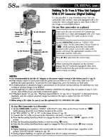 Предварительный просмотр 58 страницы JVC GR-DVM55 Instructions Manual