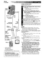 Предварительный просмотр 70 страницы JVC GR-DVM55 Instructions Manual