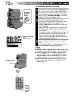 Предварительный просмотр 72 страницы JVC GR-DVM55 Instructions Manual