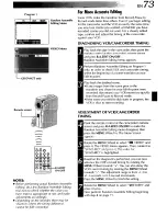 Предварительный просмотр 73 страницы JVC GR-DVM55 Instructions Manual