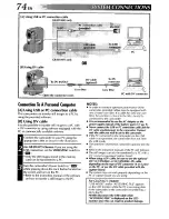 Предварительный просмотр 74 страницы JVC GR-DVM55 Instructions Manual