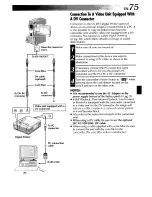 Предварительный просмотр 75 страницы JVC GR-DVM55 Instructions Manual