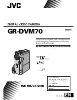 JVC GR-DVM70 Instructions Manual предпросмотр