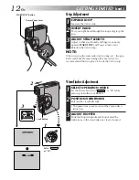 Предварительный просмотр 12 страницы JVC GR-DVM70 Instructions Manual